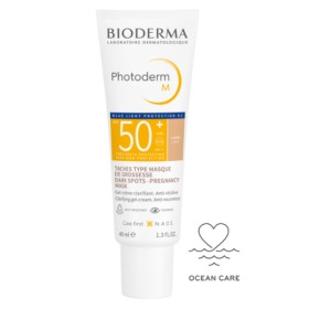 Bioderma Photoderm M Light Spf50+ Tinted Protective Cream Αντιηλιακό Προσώπου με Χρώμα, 40ml