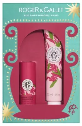 Gingembre Rouge Crème Mains 30 ml + Baume Lèvres Sublimateur 3,5 g
