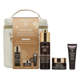 Apivita Promo Queen Bee Serum, 30ml & Light Cream, 15ml & Eye Cream, 5ml