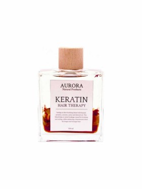 Aurora Natural Products Keratin Hair Therapy 100ml-Ελαιο μαλλιών Κερατίνη