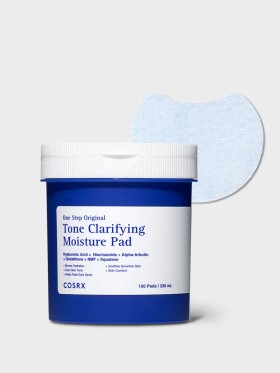 Cosrx One Step Original Tone Clarifying Moisture Pad 100 Pads