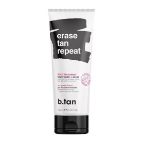 b.tan “Erase tan repeat” tan eraser  Ξε-μαυριστικό Body wash & scrub,236ml