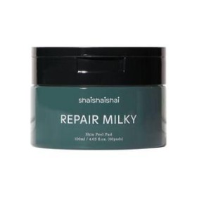 SHAISHAISHAI Repair Milky Pads-Toner pads με PHA, LHA, Ceramide και Πανθενόλη για ήπια απολέπιση, ενυδάτωση & ενίσχυση του δερματικού φραγμού