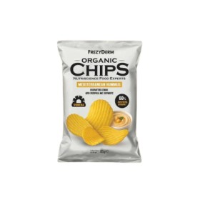 Frezyderm Organic Chips Mediterranean Hummus  60% λιγότερα λιπαρά, 85g