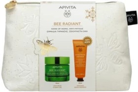 Apivita Promo Bee Radiant Cream Light 50ml & ΔΩΡΟ Μάσκα Προσώπου Λάμψης Πορτοκάλι 50ml & Νεσεσέρ
