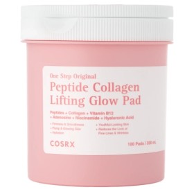 Cosrx - One Step Original Peptide Collagen Lifting Glow Pads - Συσφιγκτικά-Λάμψης Επιθέματα με Πεπτίδια και Κολλαγόνο - 300ml,100τεμ