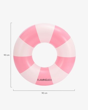 Flamingueo Φουσκωτό ροζ donut σωσίβιο 90x90cm Lula Floatie ,1τεμ