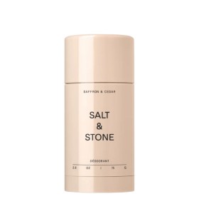 Salt & Stone Natural Deodorant Saffron & Cedar 75g