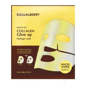 Eqqualberry Collagen Glow Up Hydrogel Mask Μάσκα Υδρογέλης για Λάμψη με Κολλαγόνο