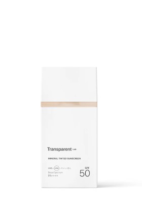 Transparent Mineral Tinted Suncreen SPF50+ PA++++100ml-Αντηλιακή προστασία με φυσικά φίλτρα UV και Χρώμα LIGHT 100ml