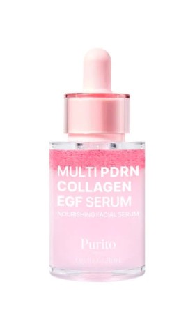 Purito Seoul Multi PDRN Collagen EGF Serum είναι ένας ορός εντατικής αντιγήρανσης και ανάπλασης,30ml