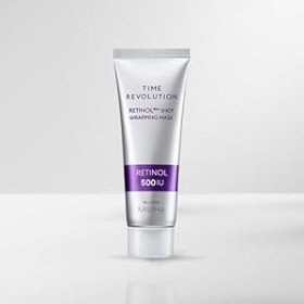 MISSHA - Time Revolution Retinol 500 Shot Wrapping Mask 80ml-Μάσκα Περιτύλισης Νυκτός με Ρετινόλη 80ml