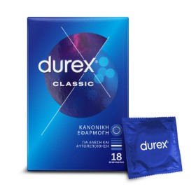 Durex Προφυλακτικά Classic με Κανονική Εφαρμογή 18τεμ