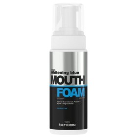 Frezyderm Instant Whitening Blue Mouthfoam Στοματικός Αφρός Άμεσης Λεύκανσης, 150ml