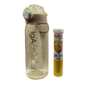 Igactive Multi Plus B Complex 2 Συσκευασίες 20 Tabls Effervescent & Δώρο Παγούρι 550ml