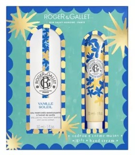 Roger & Gallet Vanille Soleil Eau Parfumee Bienfaisante 30 ml + Creme Mains Bienfaisante 30 ml