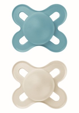 Mam Πιπίλα Original Start Unprinted Σιλικόνης 0-2 μηνών Aγόρι ,2τμχ.