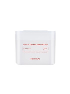 Mediheal - Phyto-Enzyme Peeling Pad- Mildly exclusive pads with papaya enzyme-Εμποτισμένα δισκία τόνερ με φυσικά ένζυμα για απαλή απολέπιση 90pads