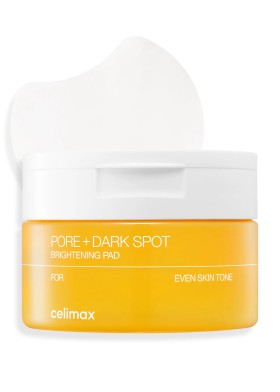 Celimax Pore+Dark Spot Brightening Pad Brightening Face Pads 40pcs-Με Νιασιναμίδη και Τρανεξαμικό 40pcs