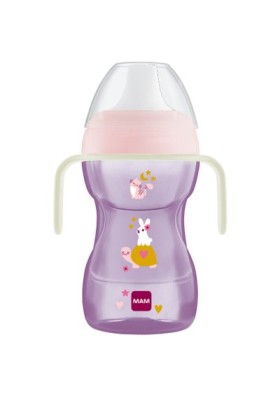 Mam Fun to Drink Cup Night Μωβ για 8+ μηνών 270ml