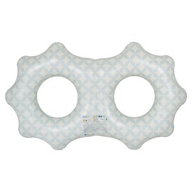Διπλό φουσκωτό Aquamarine donut 190x115x45cm, Ciao Wavy Floatie - Flamingueo