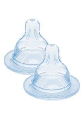 Mam Θηλή Σιλικόνης Μέγεθος 0μηνών για Νεογέννητα, 2τεμ
