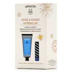 Apivita Promo Hugs & Kisses Hypericum (2τμχ) - Σετ με Κρέμα Χεριών με Βάλσαμο & Balm Χειλιών με SPF20