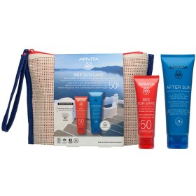 Apivita Promo Bee Sun Safe Anti-Spot & Anti-Age Sun Protection Κρέμα Προσώπου Κατά των Πανάδων & των Ρυτίδων SPF50, 50ml & Δώρο After Sun Δροσιστική & Καταπραϋντική Κρέμα-Gel για Πρόσωπο & Σώμα, 100ml + Δώρο Νεσεσέρ, 1σετ