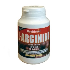HEALTH AID L-ARGININE 500MG 60TABS