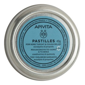 Apivita Pastilles Παστίλιες με Ευκάλυπτο & Πρόπολη για τον Πονόλαιμο & τον Βήχα, 45g