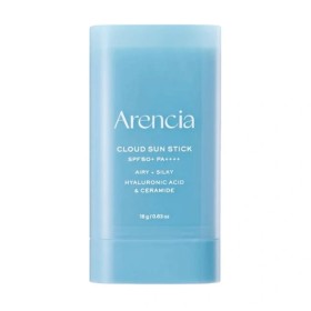 Arencia Cloud Sun Stick SPF50+ PA++++  | Αντηλιακό Stick Προσώπου ενυδάτωση και αόρατο ματ αποτέλεσμα χωρίς λιπαρότητα ,18g