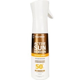 Frezyderm Active Αντηλιακή Κρέμα σε Spray SPF50+ με Χρώμα για Χρυσαφένιο Μαύρισμα 275ml