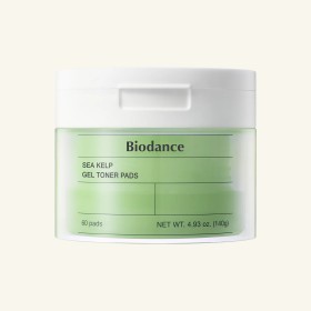 Biodance Sea Kelp Gel Toner Pads 60pads- Επιθέματα Τόνωσης με Θαλάσσιο Φύκι για Καταπραυνση και Εξισορρόπηση Λιπαρότητας 60τμχ