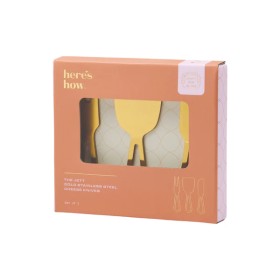 Heres How The Jett Cheese Knife Set Gold 3pcs
