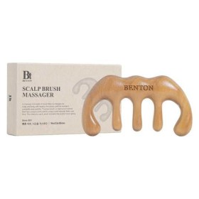 Benton Scalp Brush Massager -Ξύλινο Μασάζ Τριχωτού