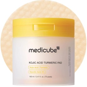 Medicube Kojic Acid Turmeric Pad - Toner Pads για Λάμψη και Λεύκανση70τμχ