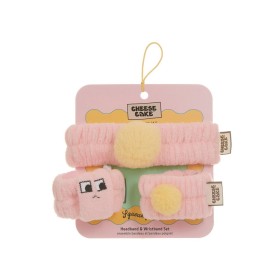Head & Wristband Bunny Set of 3, Cheesecake
