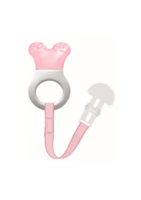 MAM - Mini Cooler & Clip Πολυκρίκος Οδοντοφυΐας 2m+ χρώματος ρόζ ,1τεμ