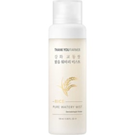 Thank You Farmer Rice Pure Watery Facial Mist for Hydration & Revitalization 100ml