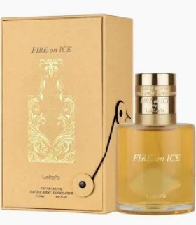 Lattafa Fire On Ice Unisex Eau De Parfum 110ml