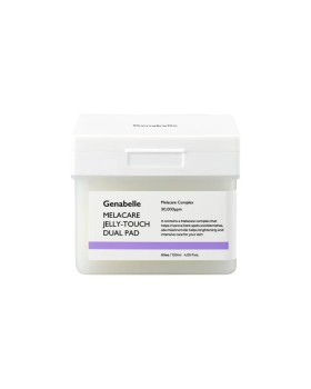 Genabelle  Melacare Jelly Touch Dual Pad -Τόνωση , Ενυδάτωση & Πανάδες ,60τεμ