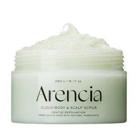 ARENCIA Fresh Cloud Body & Scalp Scrub (Geranium & Prim Rose) 260g-Απολεπιστικό Σώματος & Τριχωτού της Κεφαλής (Γεράνι & Πράσινο Τριαντάφυλλο)