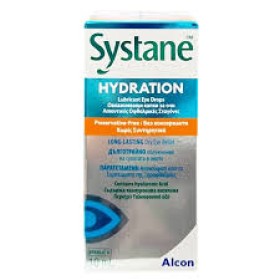 Systane Hydration Λιπαντικές Οφθαλμικές Σταγόνες χωρίς Συντηρητικά 10ml