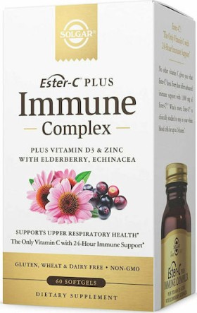 Solgar Ester-C Plus Immune Complex 1000mg 60 softgels