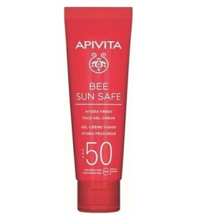 APIVITA BEE SUN SAFE Ενυδατική Κρέμα-Gel Προσώπου SPF50