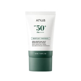 Anua Heartleaf Silky Moisture Sunscreen 50ml Ενυδατική Μεταξένια Κρέμα Υψηλής Αντηλιακής Προστασίας 50ml