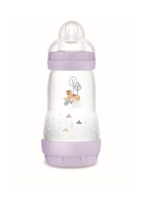 Mam Μπιμπερό Easy Start™ Anti-Colic χρώματος λιλά για κορίτσι 2+μηνών ,260ml