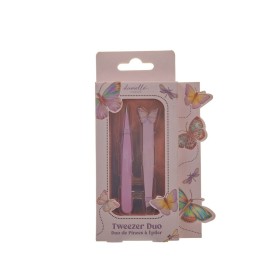 Σετ 2 Τσιμπιδάκια φρυδιών, Butterfly Tweezer Set - By Upper Canada