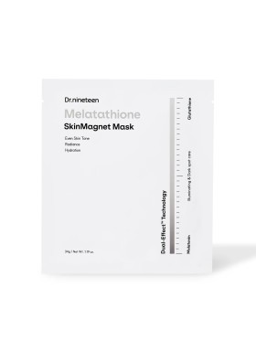 Dr.nineteen Melatathione Skin Magnet Mask- Μάσκα Με Γλουταθειόνη και Μελατονίνη για Λάμψη 34gr