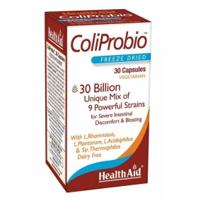 HEALTH AID ColiProbio Freeze Dried Vegeterian 30 Κάψουλες